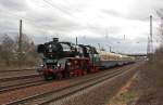Als  Semper-Nostalgie-Express  war der Rheingold in seinem 50.Jubilumsjahr am 29.03.2012 von Kln nach Dresden unterwegs.