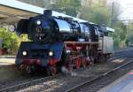 03 1010 als Überführungsfahrt zum Eisenbahnmuseum Bochum Dahlhausen am 28.10.2012 in Bochum Dahlhausen. 