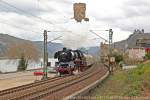 03 1010 mit dem Rheingoldzug am 22.03.2014 in Oberwesel.