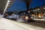 WFL 03 2155-4 mit dem Dampfsonderzug  Von Berlin zum Potsdamer Weihnachtsmarkt  (SDZ 62160) von Potsdam Hbf nach Berlin Schöneweide im Potsdamer Hbf. 13.12.2015