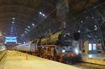 03 2155-4 WFL - Wedler & Franz GbR mit Sonderzug aus Neuenmarkt-Wirsberg im Leipzig Hbf 06.11.2016