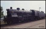 1000 Jahr Feier am 20.5.1993 in Potsdam: Noch einmal präsentierte die Reichsbahn auf dem Gelände am Hauptbahnhof Potsdam einen Großteil ihrer Museums Lokomotiven. 
Selten in Außen Ausstellungen zu sehen: S 101135