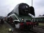 189 201 beim Schnellzugloktreffen im BW Nossen im April 2007