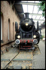 Eisenbahnmuseum Neustadt an der Weinstraße am 3.10.2005: Dampflok 18505