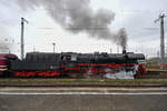Anfang Dezember 2019 gab es in Wanne-Eickel die Dampflokomotive 35 1097-1 zu sehen.