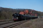 35 1097 am 18.04.2010 mit Reisezug in Rowein