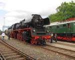 Lausitzer Dampflokclub 35 1019-5 (ex DR 23 1019) im RAW Meiningen; 04.09.2010