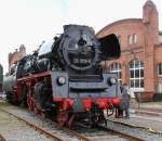 35 1019-5 ausgestellt zu den 18. Meininger Dampfloktagen auf dem Werksgelnde des Dampflok-Werks. Aufgenommen am 01.09.2012.