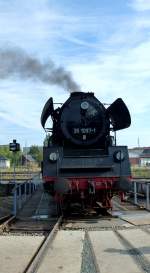 Dampflok 35 1097-1 in Gera.