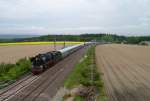 23 1019 und 118 770 am 19.05.13 in Mehltheuer. Von der Rckfahrt aus Neuenmarkt-Wirsberg.