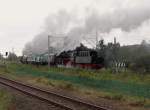 52 8154, SBW V300 002(232 405), SBW Lok 14(345 411)und 35 1097 bei der Verabschiedung zum 23. Heizhausfest am 31.08.14 in Chemnitz-Hilbersdorf.