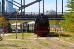 Bahnwelt Damstadt Kranichstein mit 023 042 auf der Hafenbahn Frankfurt am Main am 06.09.26