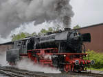 Die Dampflokomotive 23 071 Anfang Mai 2017 im Eisenbahnmuseum Bochum.