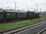 Die BR 23 042 des Kranichsteiner Eisenbahmuseums in Wiesbaden Hbf bei dessen 100. jhrigen Jubilum. 