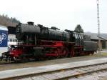 DLM - Dampflok 23 058 in Sissach am 07.04.2013