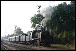 Am 25.9.2005 feierte die Steinhunder Meer Bahn ein Jubiläum in Wunsdorf. Aus diesem Anlass war auch 24009 mit einem historischen Personenzug im Einsatz.