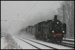 Am 17.12.2005 fuhr ein mit der Dampflok 382267 bespannter Sonderzug von Witten aus zum Weihnachtsmarkt nach Osnabrück.
