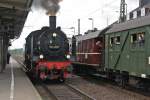 Vorbeifahrt: 38 2267 des Eisenbahnmuseum Bochum-Dahlhausen beim Umsetzen zum Sonderzug von Haltern am See nach Dlmen (23.07.2011)