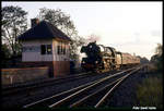 411231 erreicht hier am 19.10.1991 um 16.23 Uhr mit dem N 3457 nach Burg den Bahnhof Gerwisch.