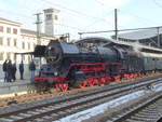 IGE Werrabahn-Eisenach 41 1144-9 mit dem RE 16993  Rodelblitz  nach Meiningen, am 29.01.2017 in Erfurt Hbf.