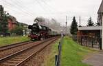 41 1144-9 war am 19.09.21 mit dem Feen-Express auf der Rückfahrt in Remschütz zu sehen.