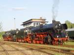 41 1144 und 52 4924 im Bw Chemnitz Hilbersdorf am 24.08.07