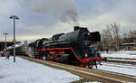 IGE Werrabahn-Eisenach 41 1144-9 steht am 02. Dezember 2023 in Goslar.