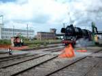 41 1144 zur Lokparade beim Dresdener Dampflokfest 2004