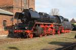 41 1231 am 29.03.2008 beim Dampflokfest in Stafurt. Leider ist diese Lok nicht mehr betriebsfhig.