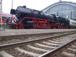 41 1144-9 mit dem Sonderzug Leipzig - Franzensbad (Frantikovy Lzně Tschechien) im HBF Leipzig 13.05.2010