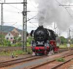 Auf der 41 144-9 konnten am 23.07.2011 am Tag der offenen Tr bei Uwe adam in Eisenach Fhrerstandsmitfahrten gemacht werden.