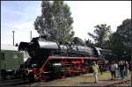 Beim 9. Berliner Eisenbahnfest war auch wieder 41 1185-2 da (gesehen Berlin Schneweide 09.09.2012)