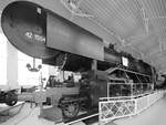 Die Dampflokomotive 42 1504, eigentlich eine polnische Ty43 127 im Technikmuseum Speyer.