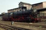 43 001 ist zum Heizhausfest im August 2001 auf dem Gelnde des SEM Chemnitz-Hilbersdorf ausgestellt. Die 1926 bei Henschel in Kassel gebaute Lok ist eine Leihgabe des Verkehrsmuseums Dresden.