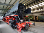 Die Dampflokomotive 044 377-0 aus dem Jahr 1942 war ANfang Juni 2019 im Eisenbahnmuseum Bochum zu sehen.