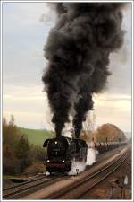 26 Waggons, 2100 Tonnen, die Kiste war im Endeffekt tatschlich so schwer, wie mir der Stellwerker in Immelborn besttig hat.