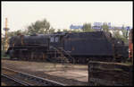 DR Dampflok 442115 stand in diesem Zustand noch am 6.10.1992 im BW Hoyerswerda.