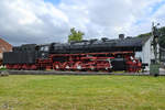 Die Denkmallokomotive 044 424-0 stammt aus dem Jahr 1941. (Altenbeken, Juli 2019)
