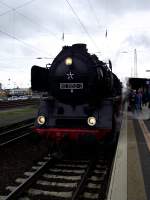 50 3552 der Museumseisenbahn Hanau mit Sonderzug nach Würzburg am 07.12.13 in Hanau