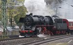 Eisenbahn Chemnitz 50 3648-8 verlässt am 16.04.16 Dresden mit einen Sonderzug.