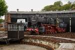 DB 053 075-8 im Eisenbahnmuseum Bochum Dahlhausen, Oktober 2022.