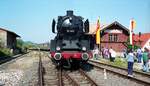 Die Gredl__Sonderfahrt von Roth bis Thalmässing. 50 622 im Bf Thalmässing.__19-09-1993