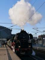 Weil die DB zum Fahrplanwechsel 13.12.2015 den Verkehr auf der Strecke Dresden - Döbeln - Leipzig einstellt, hat die IG Damplok Nossen eine Abschiedsfahrt veranstaltet.