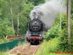 50 3610-8 auf der Ruhrtalbahn, hier in Witten-Bommern. 03.06.2007.