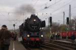 50 3655 als Lz am rangieren in Solingen Hbf beim Brckenfest am 25.10.2008