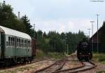 50 2740 der UEF rangiert in Seebrugg 9.8.09. Vor einem Jahr noch undenkbar