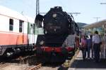 50 3708-0 mit Sonderzug in Altenbeken am 05.07.09