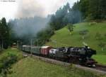 50 2740 mit dem DPE 92207(Karlsruhe Hbf-Seebrugg) und im Schlepp E44 170 am Schluss bei Nubach 25.7.10