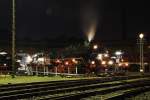 Am 21.08.2010 fand traditionell zum Auftakt des Chemnitzer Heizhausfest im Schsischen Eisenbahnmuseum eine Nacht-Fotoveranstaltung statt. 50 3610-5 steht zum Ende der blauen Stunde auf der Drehscheibe vor dem Haus 1.