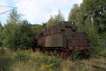 50 3693 am 04.09.2010 im ehemaligen BW Falkenberg oberer Bahnhof. Die Sammlung war dieses Jahr leider nur an diesem einem Wochenende zugnglich.

